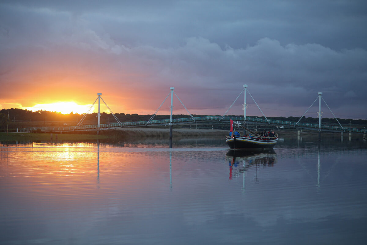 Passeios no Galeão do Sal no Rio Sado